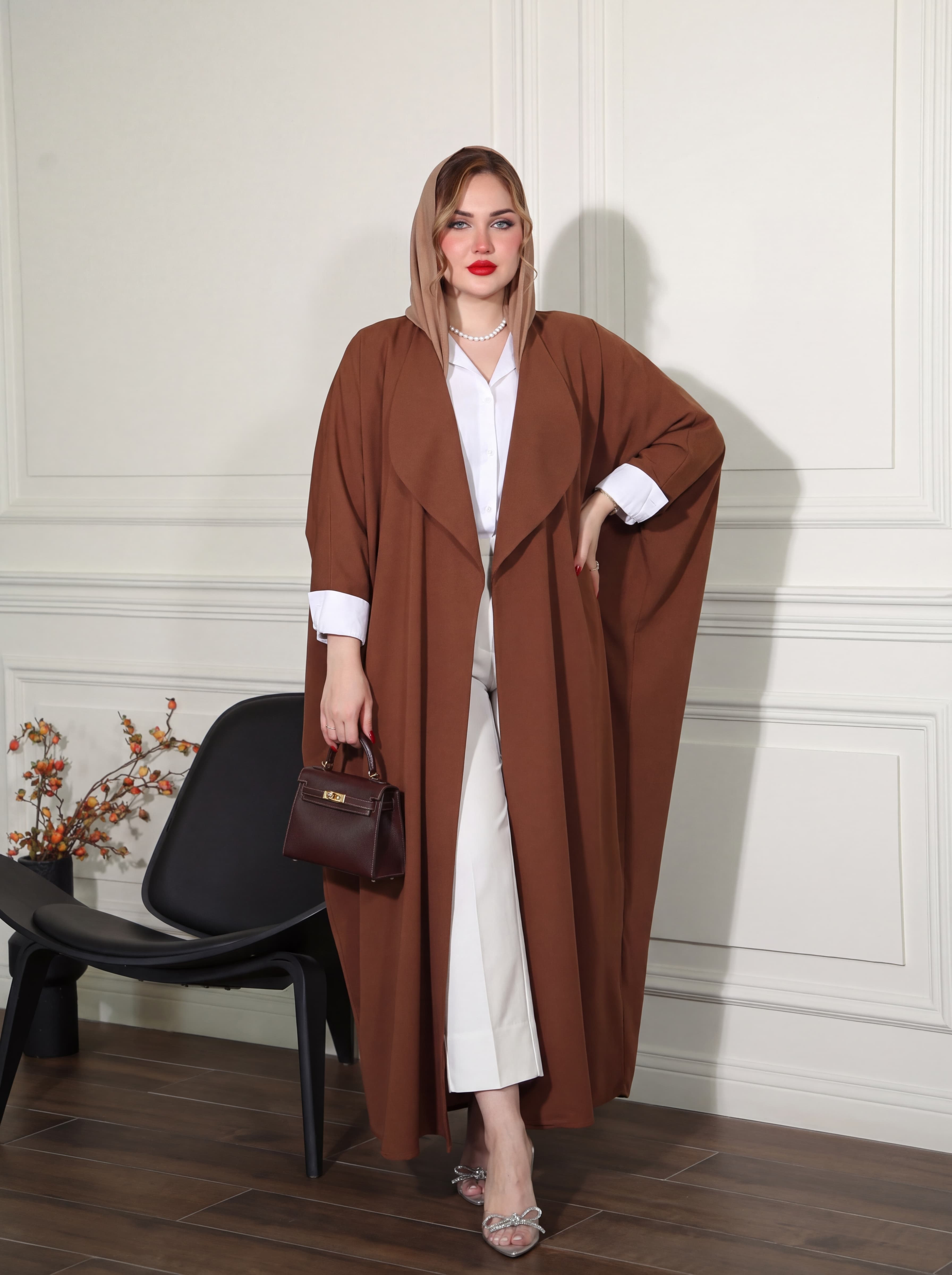 Firdaous Abaya - Marron