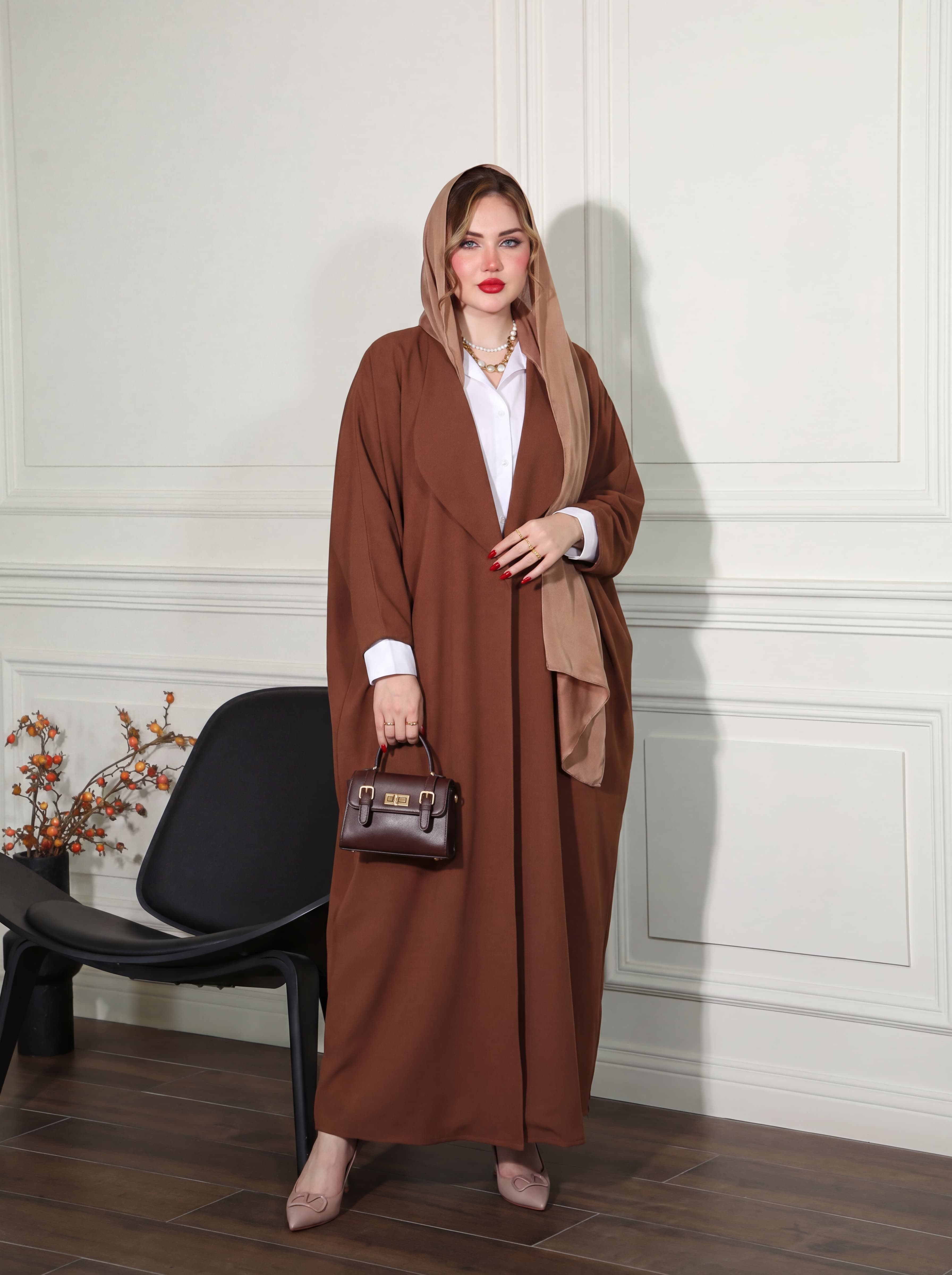 Firdaous Abaya - Marron